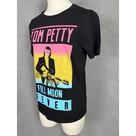 Tom Petty Full Moon Fever Graphic Tee Multicolor Black Size XS New With Tag's - Picture 4 of 8